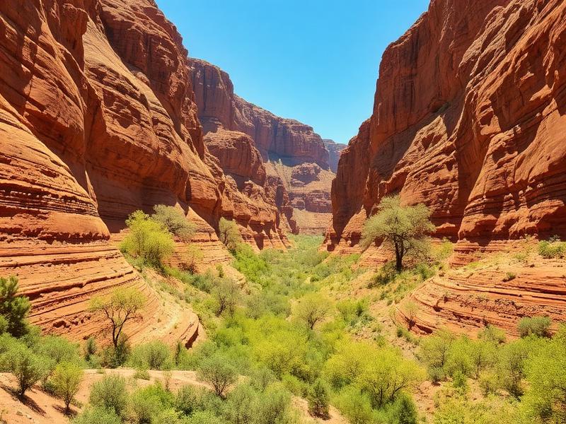 Canyon de Chelly National Monument in Apache County Arizona