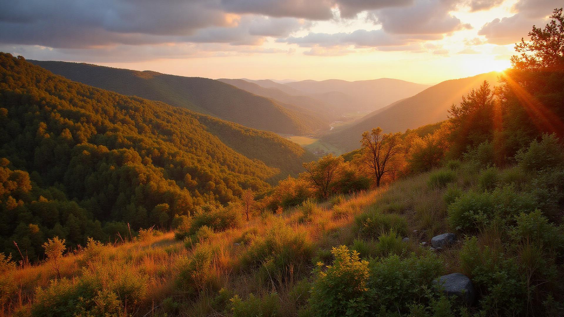 Wooded mountain property in Augusta County with Shenandoah Valley views