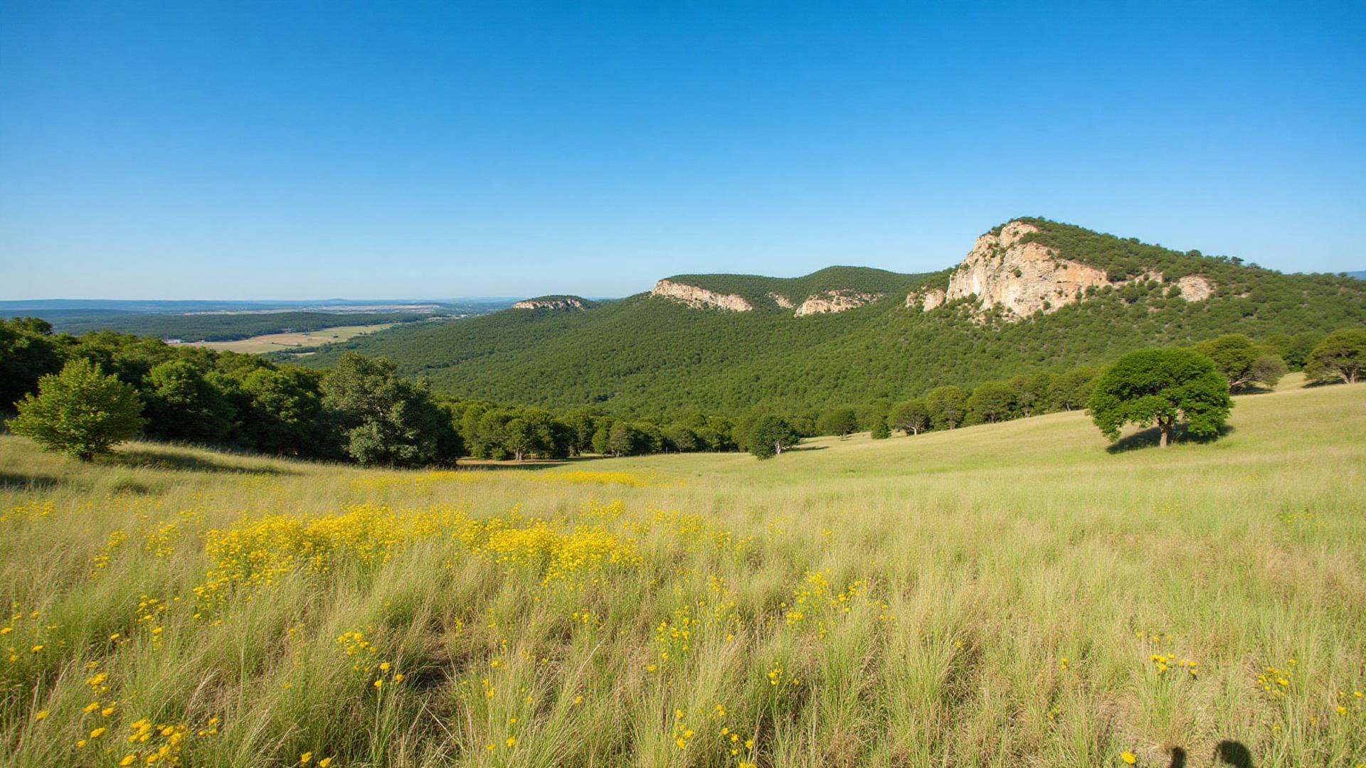 Hill Country ranch land in Bandera County
