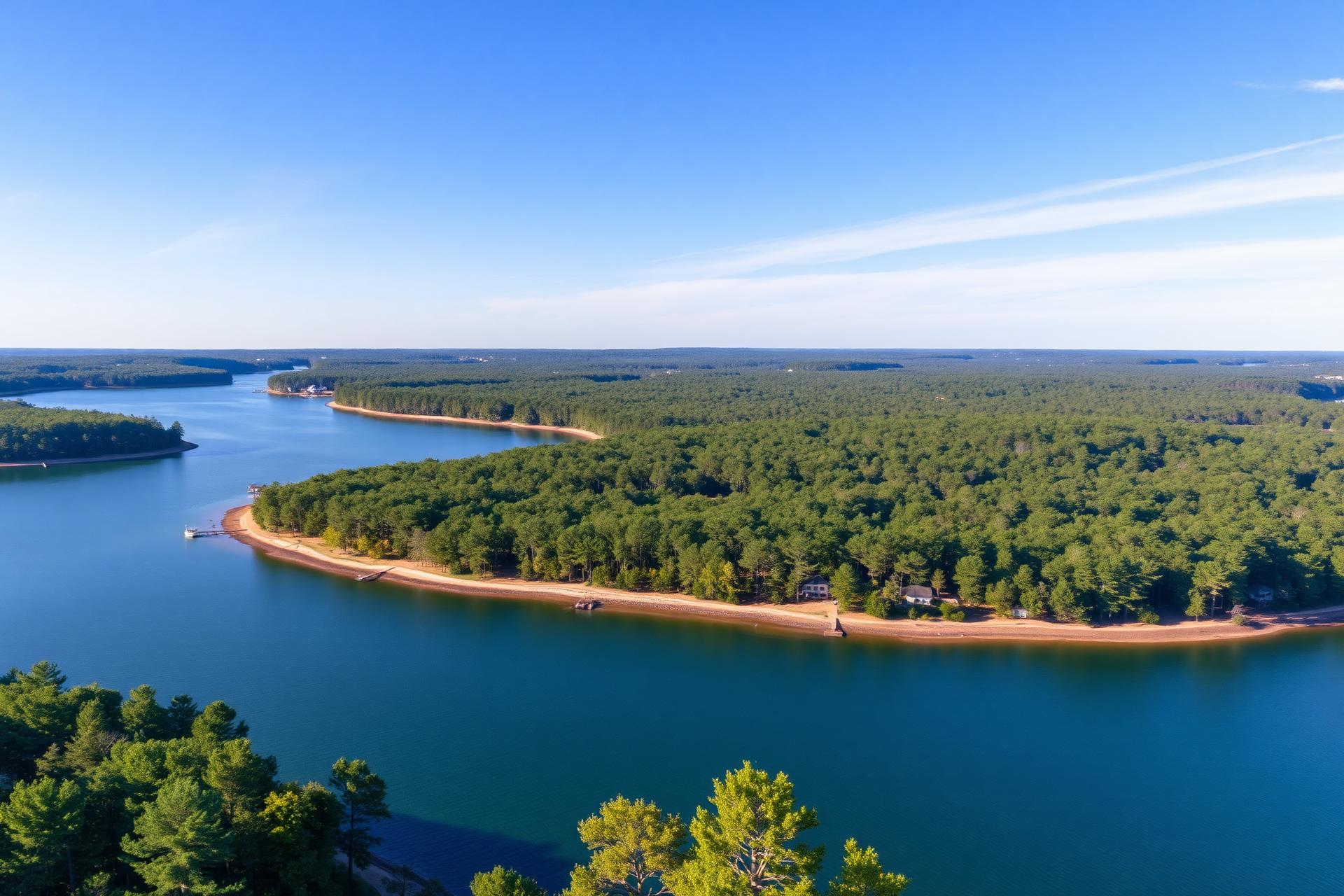 Lakefront property in Barrow County Georgia