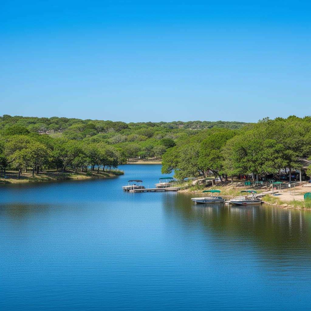 Lake Brownwood Texas scenic recreational area