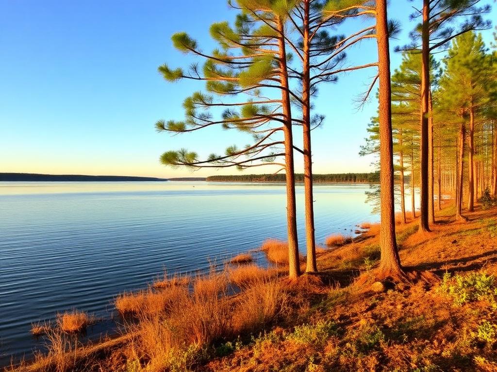 Lakefront land in Chambers County Alabama