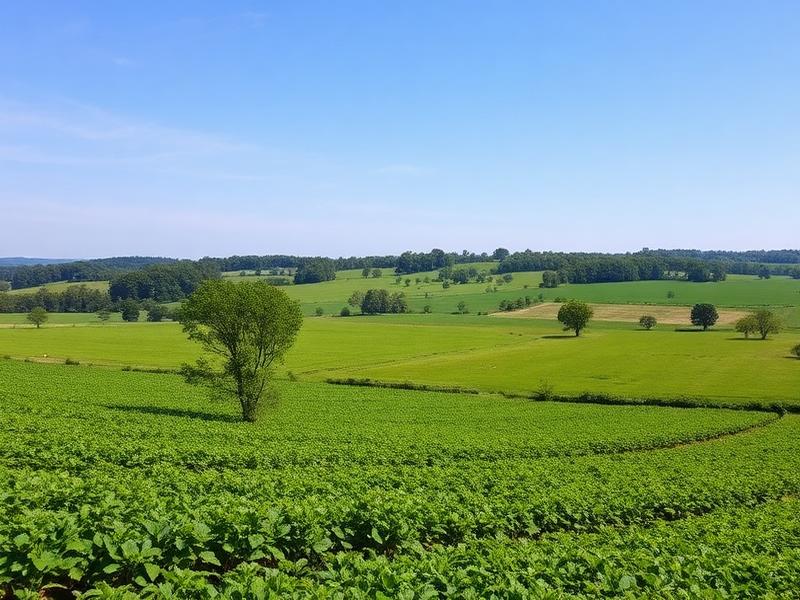 Farmland in Charles County, Maryland