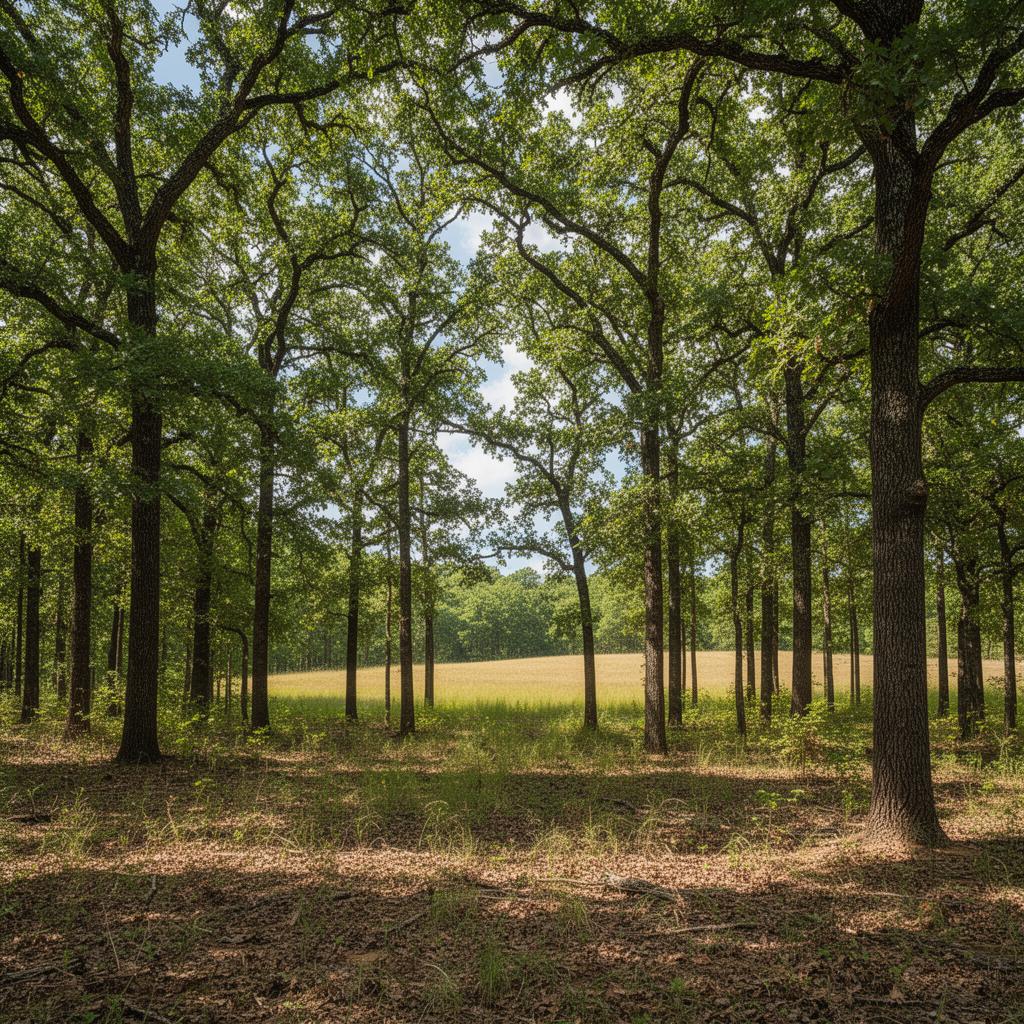 Cherokee County Oklahoma woodland acreage