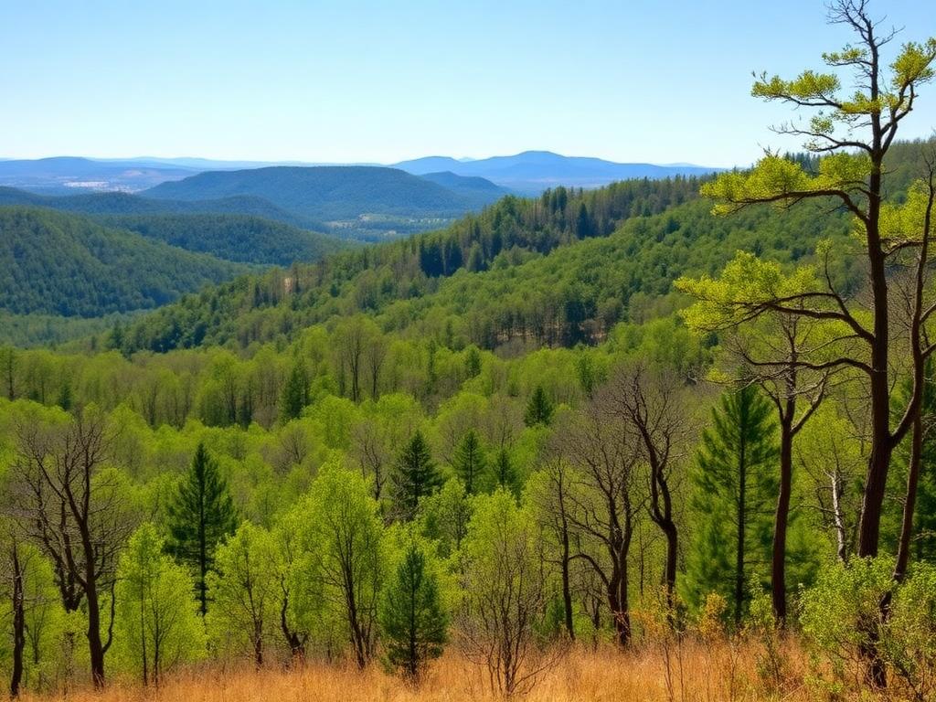 Mountain land in Cleburne County Arkansas