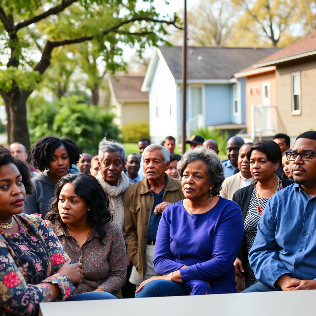 American families and communities affected by housing crisis