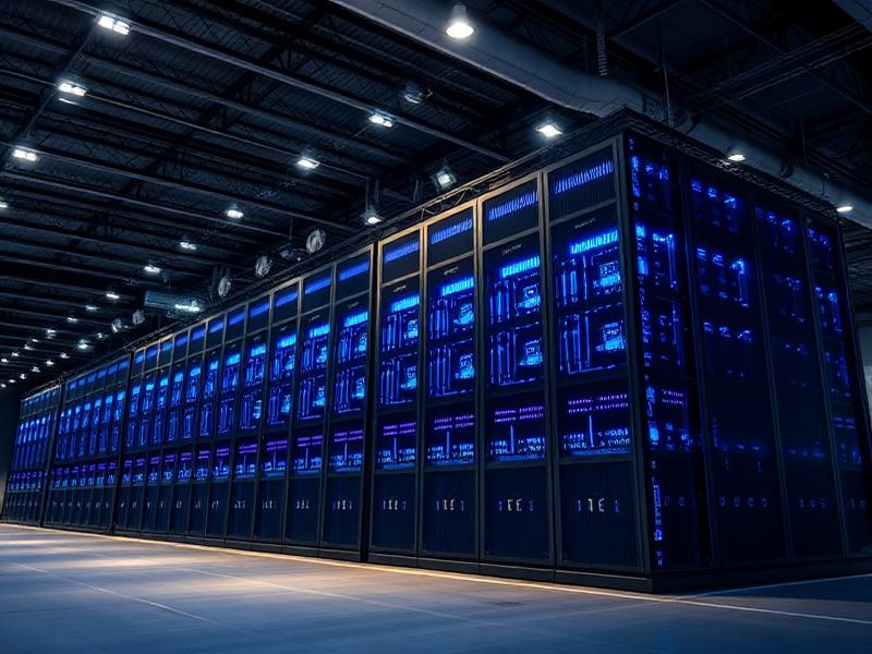 Modern hyperscale data center facility