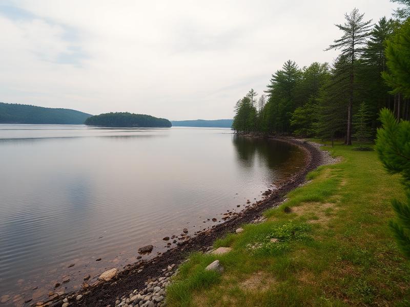 High Rock Lake waterfront property in Davidson County