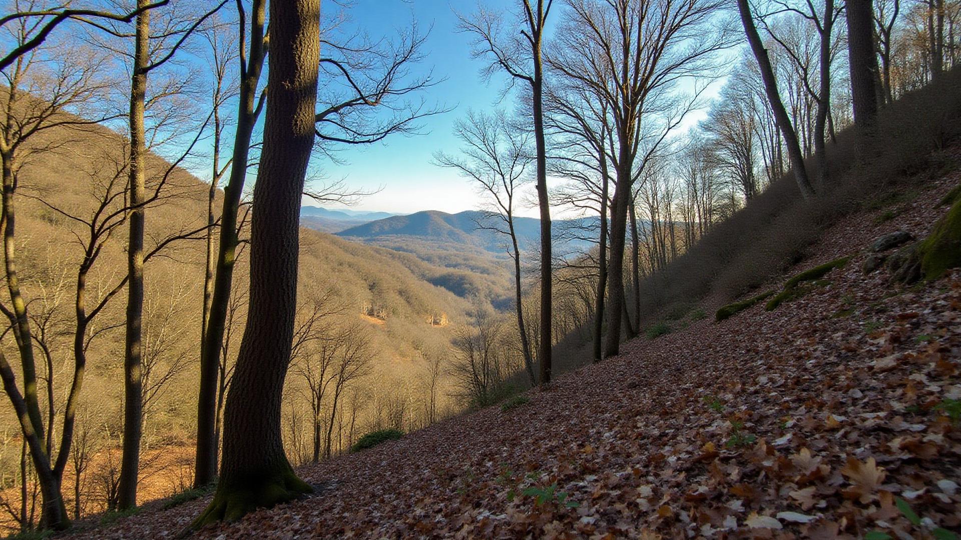 Forested mountain property in DeKalb County