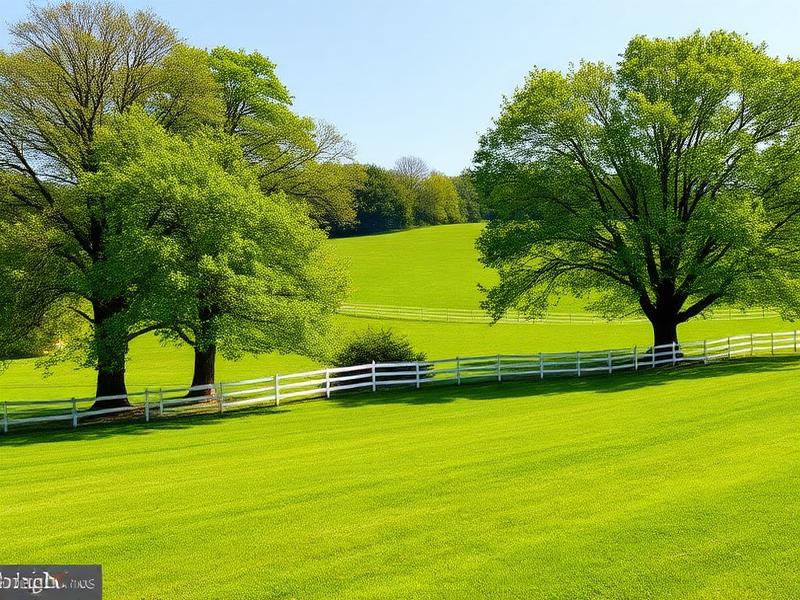 Beautiful Delaware farmland property with mature trees and rolling pastures