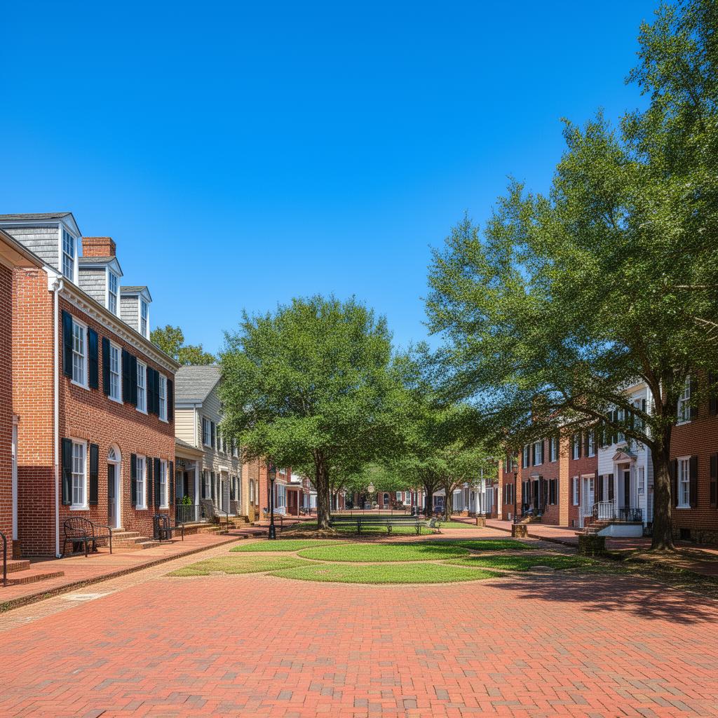 Historic Tarboro town common