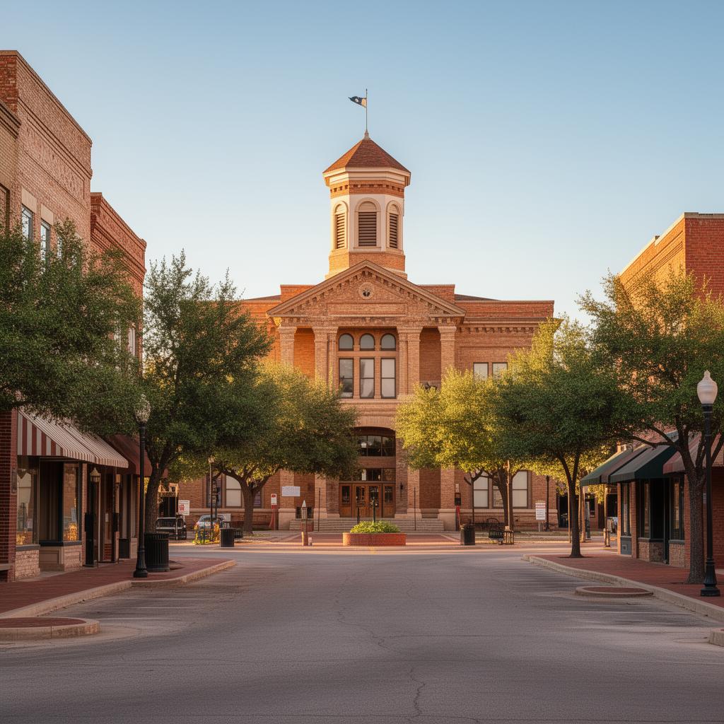 Historic downtown Stephenville Texas