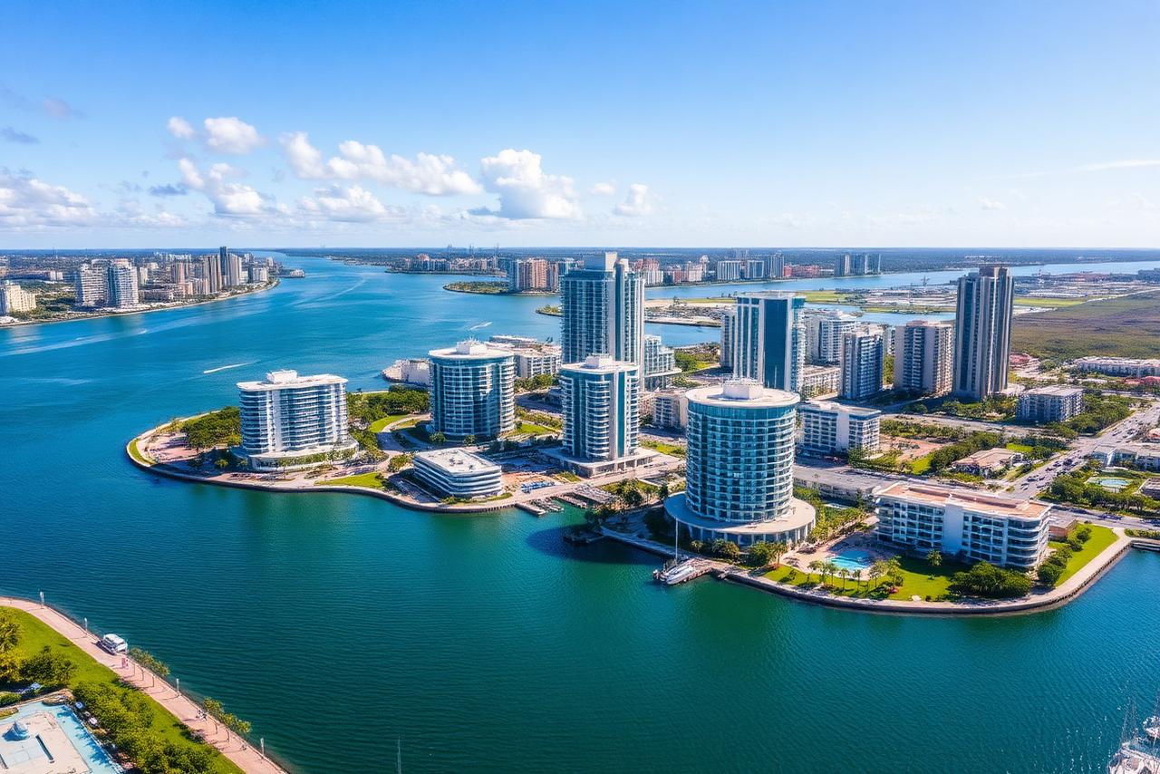 Florida waterfront luxury real estate development boom