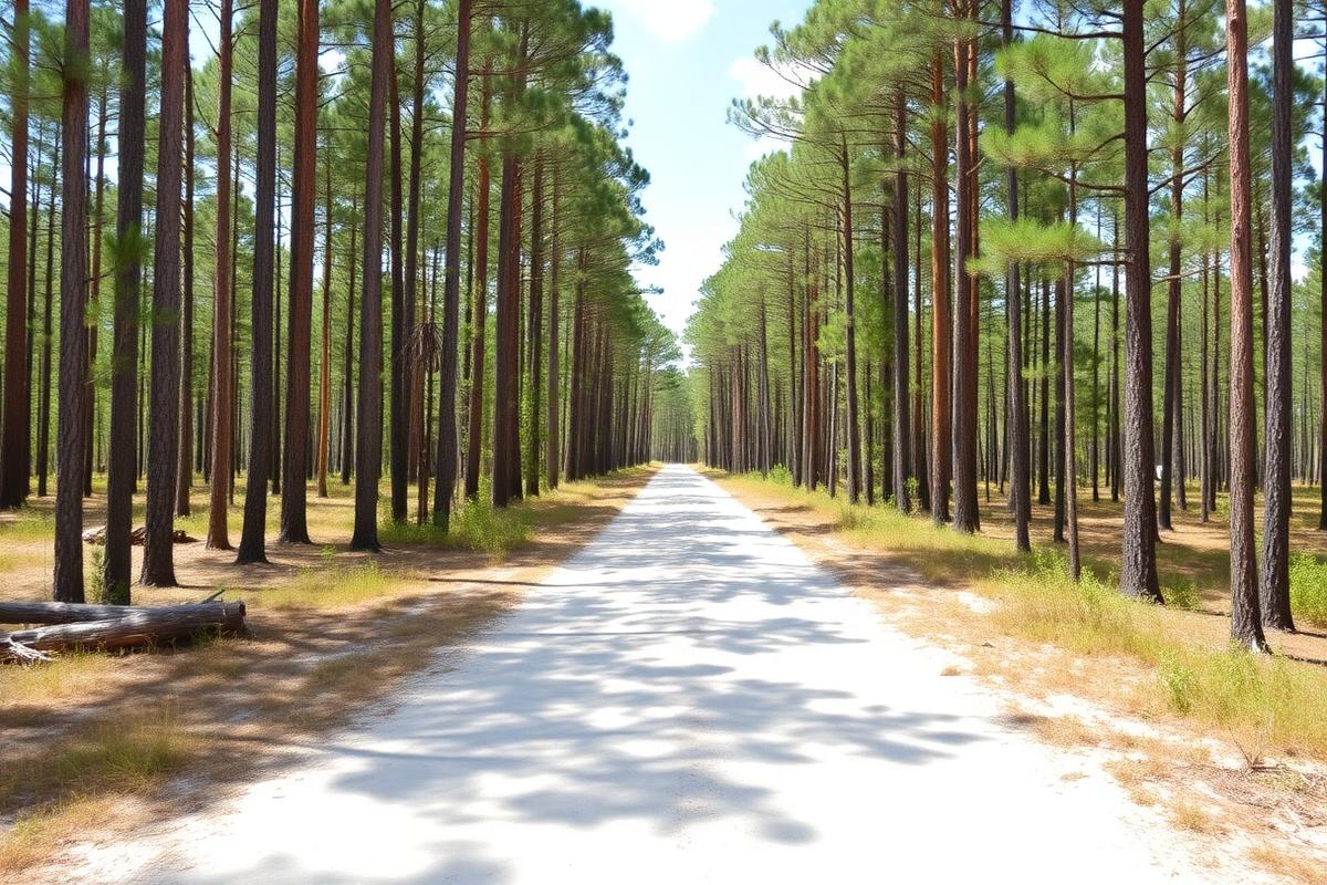 North Florida timberland with tall slash pines for sale