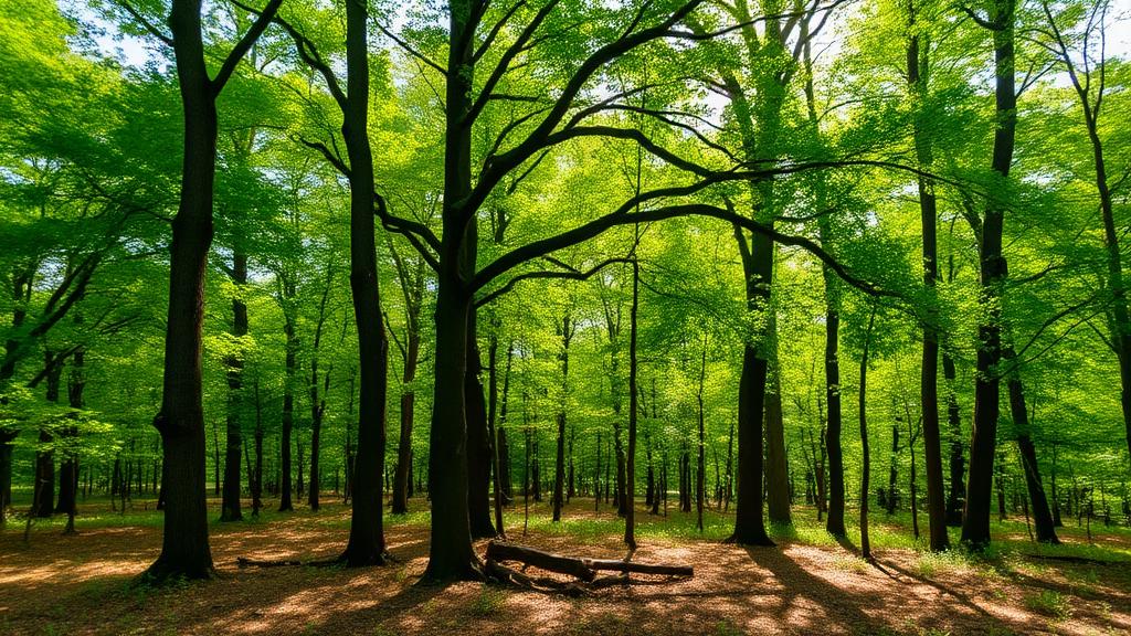 Wooded land in Forsyth County