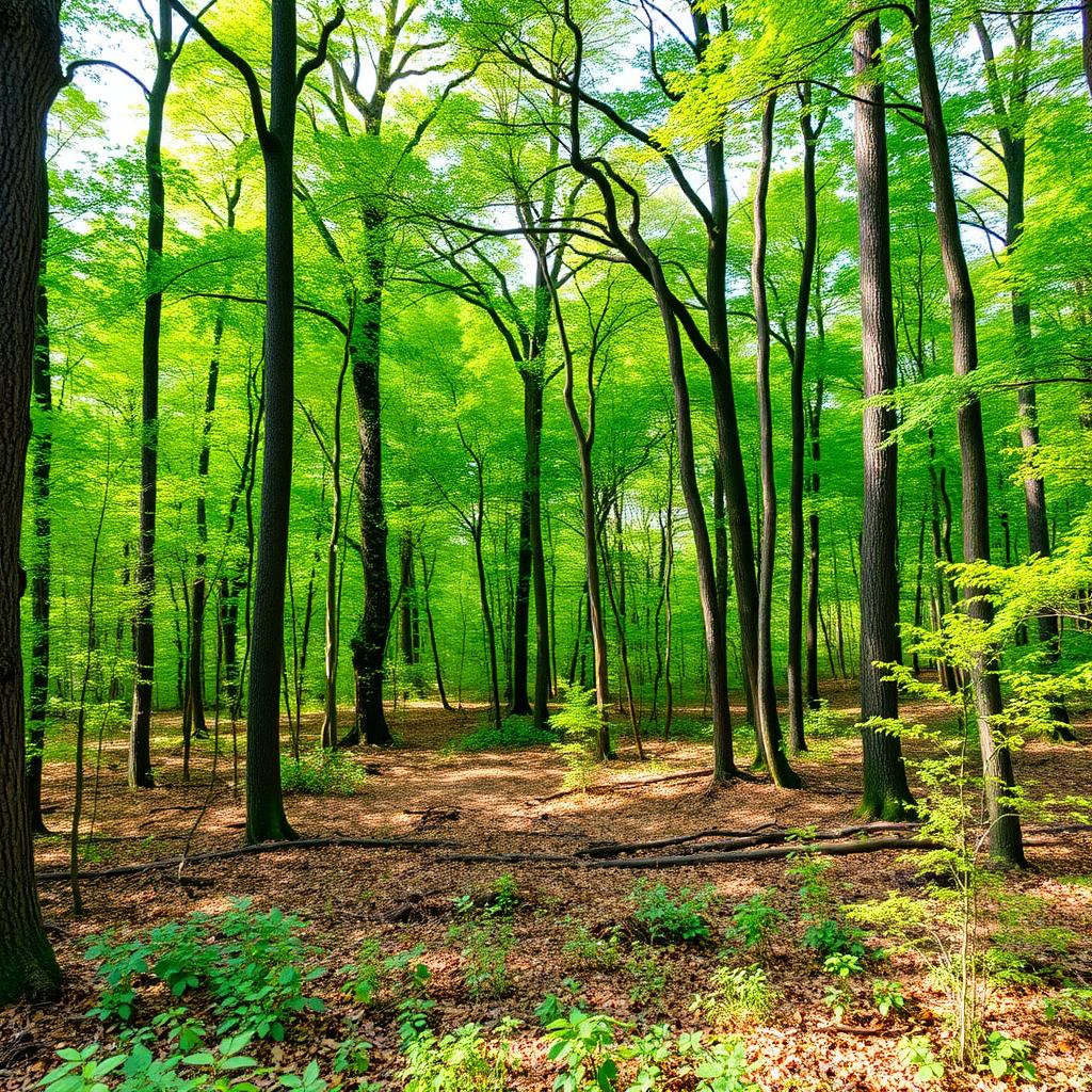 Wooded property in Forsyth County