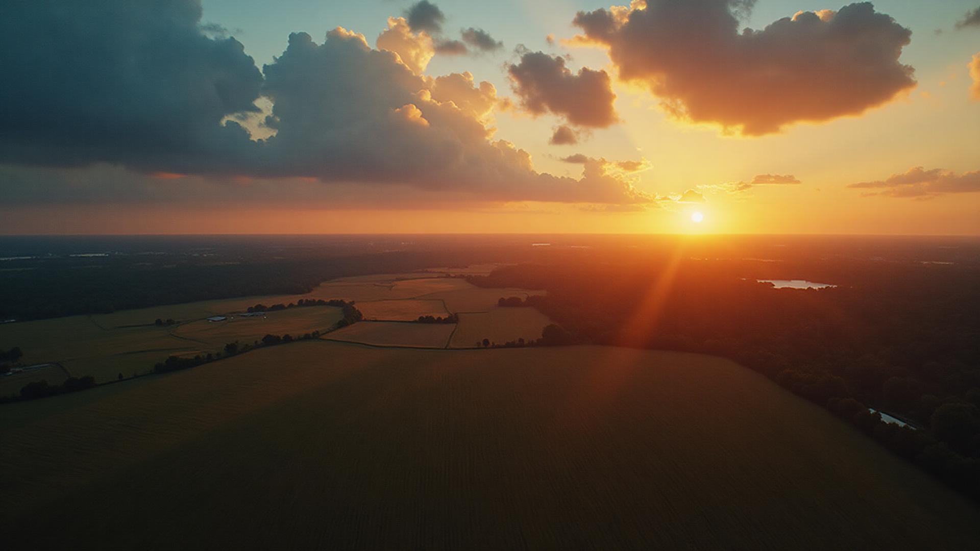 American farmland near military installations