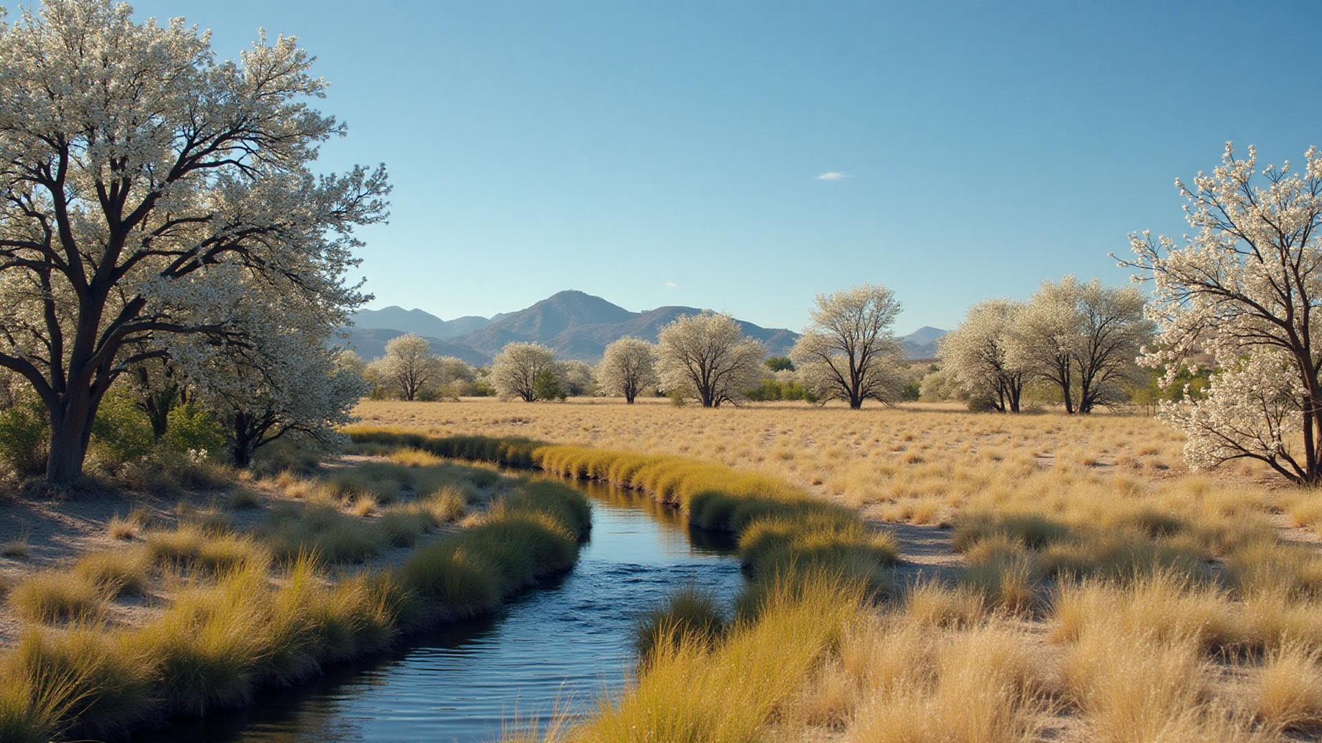 Riparian land with creek in Gila County Arizona