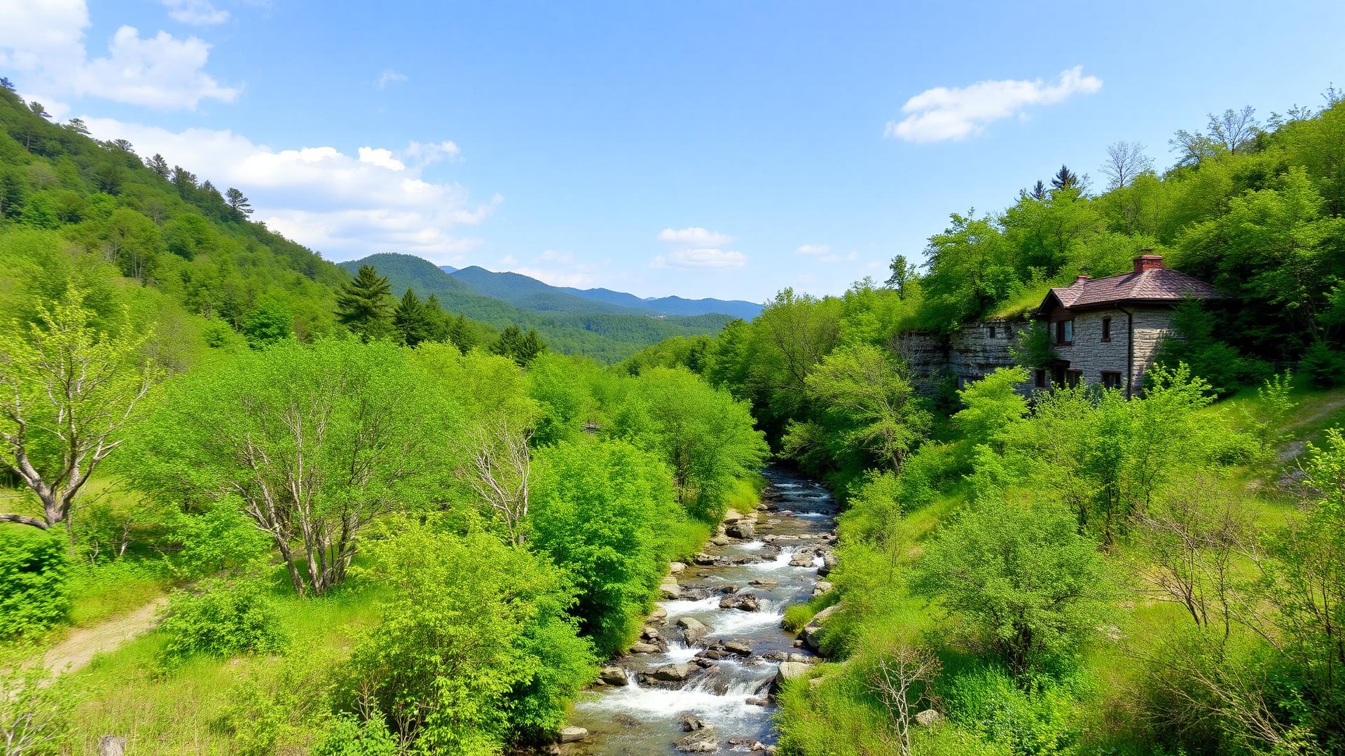 Creek property in Greene County Tennessee