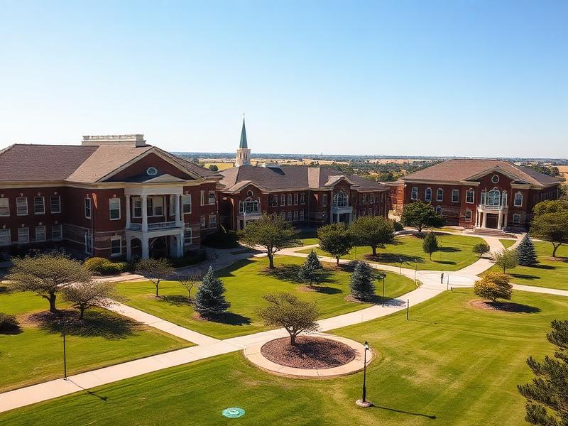 Wayland Baptist University campus in Plainview, Texas