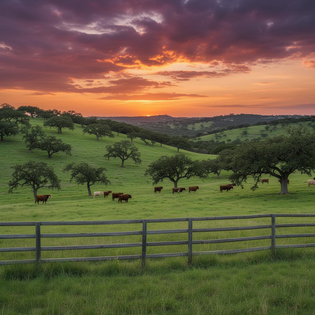 Texas Hill Country ranch land in Hays County