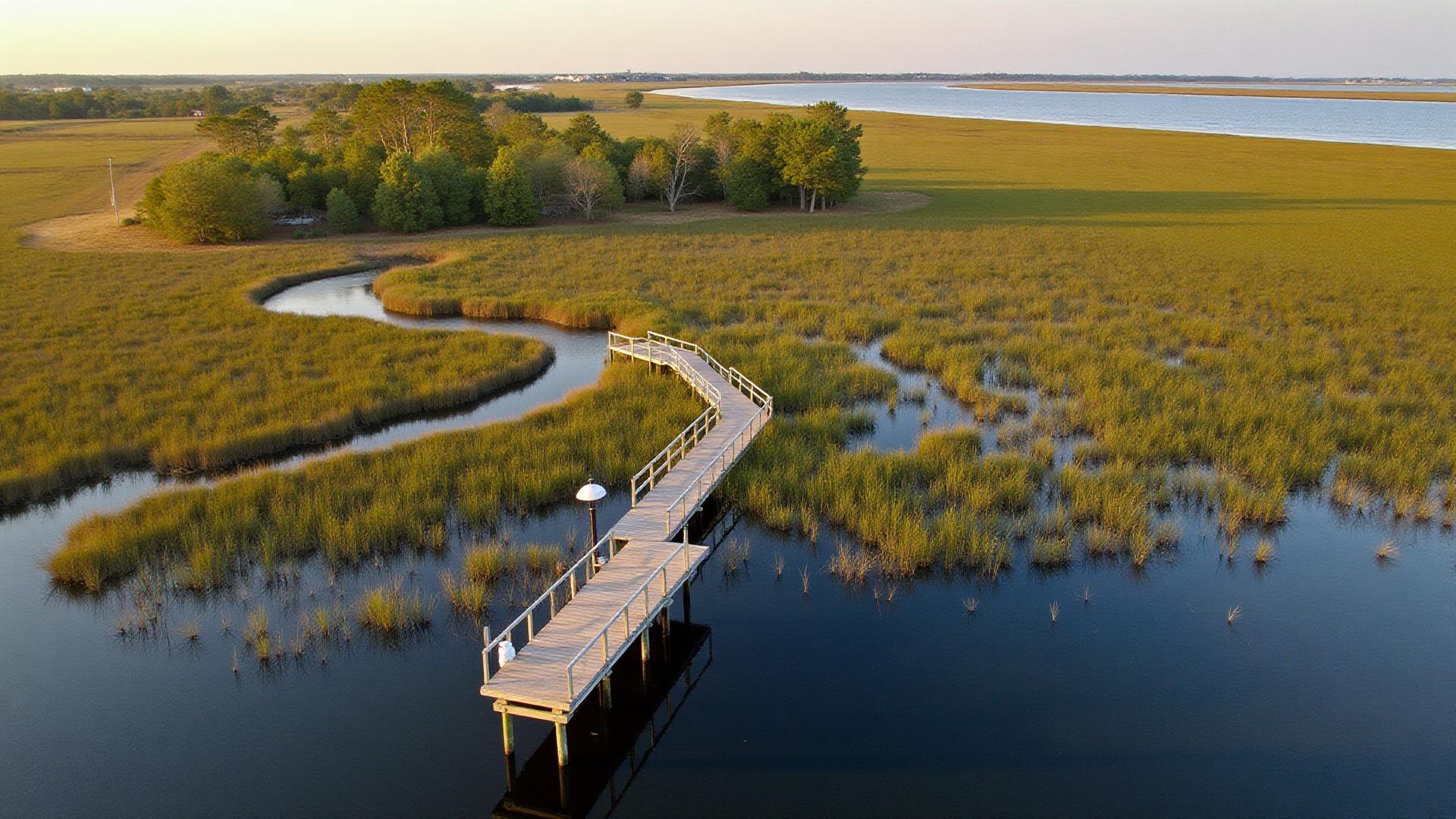 Waterfront property along Intracoastal Waterway in Horry County