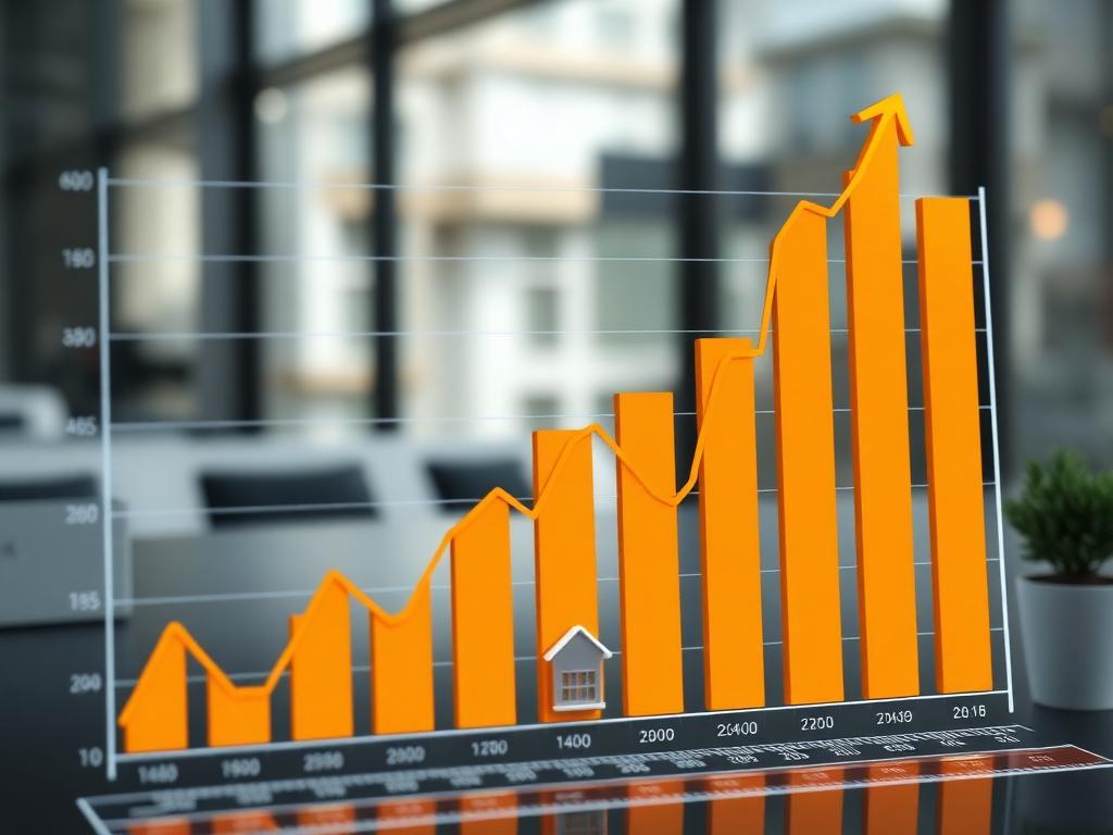 Upward trends in land investment returns and property values