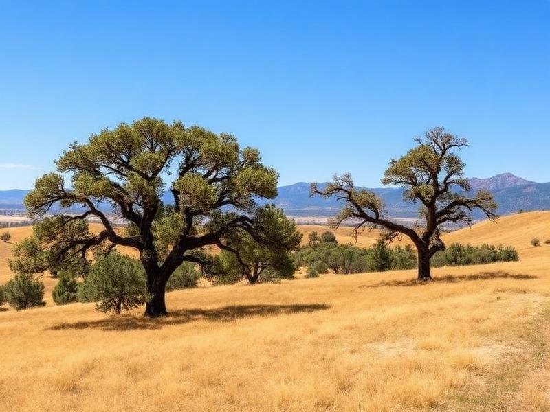 Beautiful oak-studded land in Madera County California