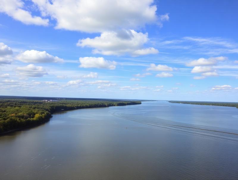 Ohio River views in Meade County