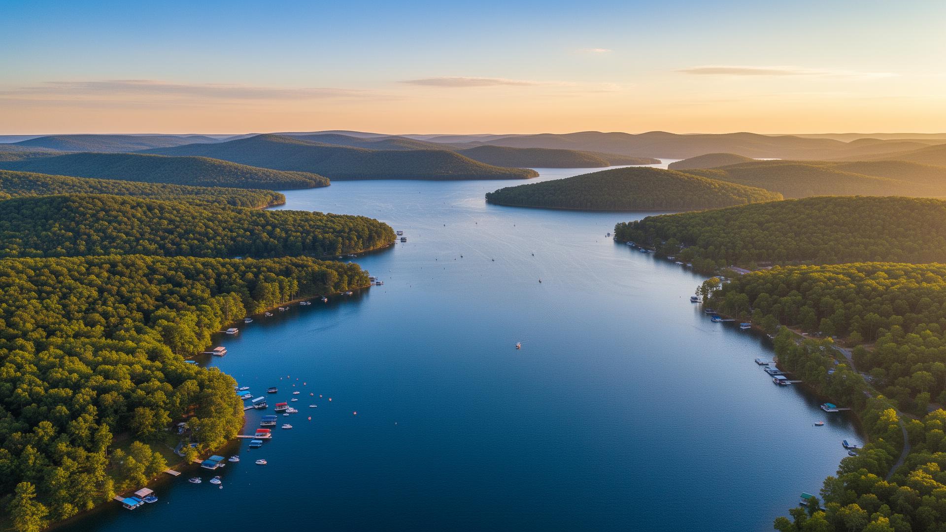 Kerr Lake in Mecklenburg County Virginia