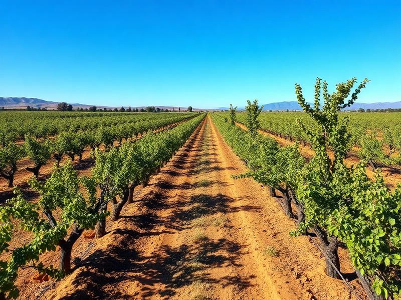 Orchard farmland in Merced County