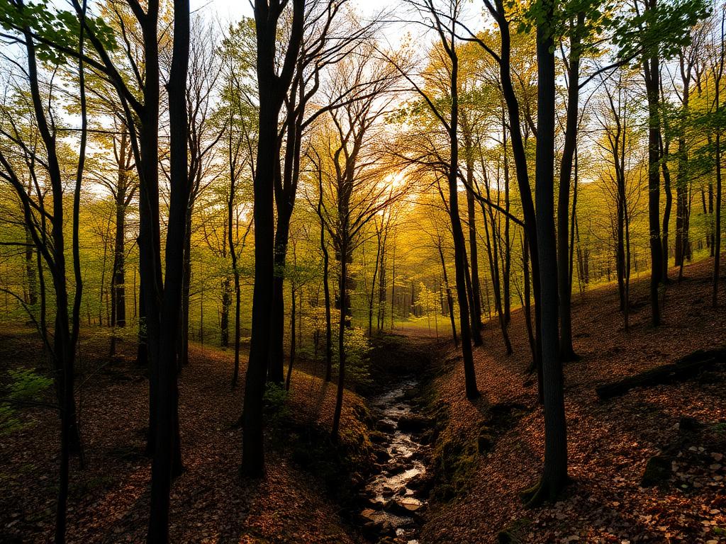 Wooded land in Monroe County