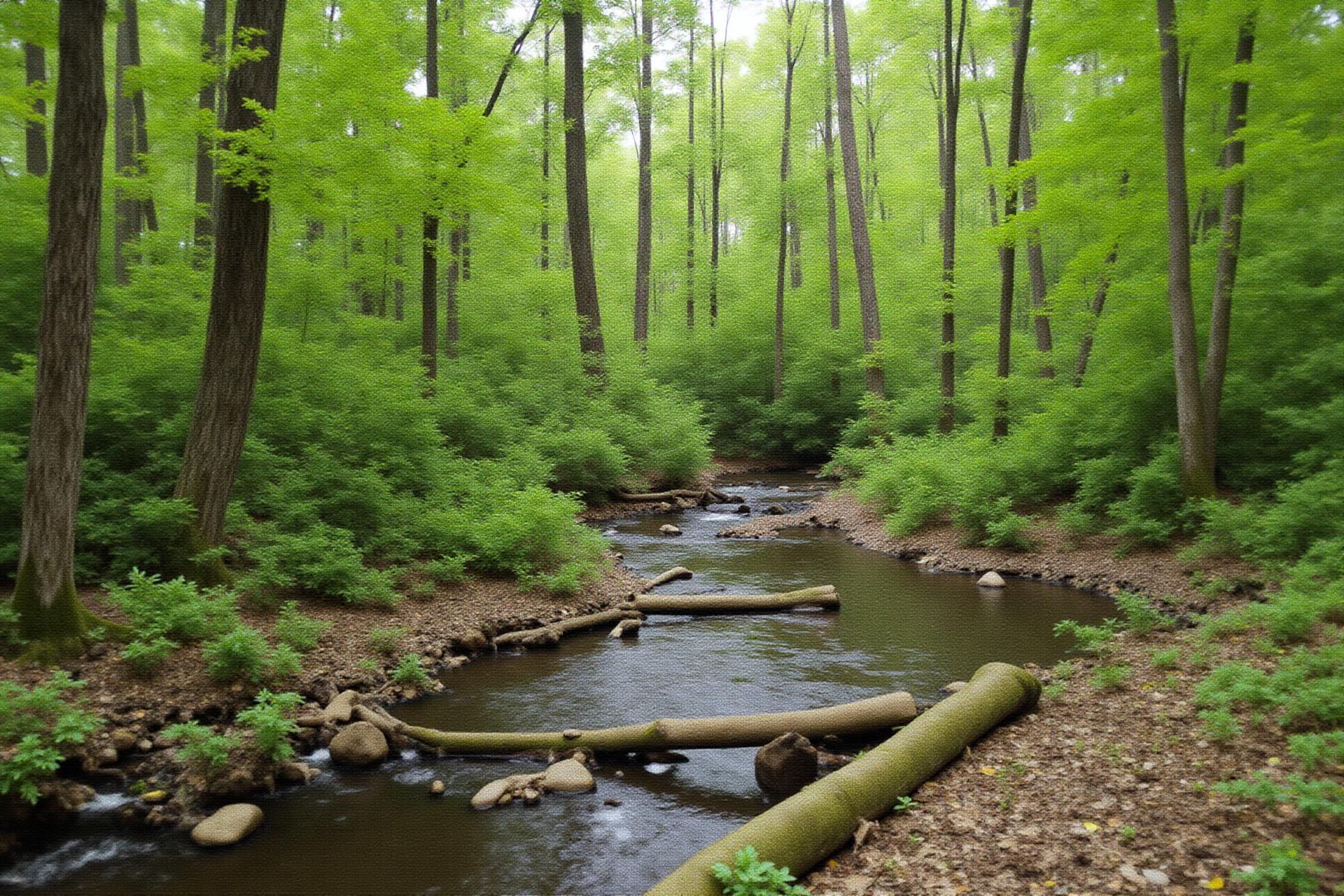 Wooded acreage in Montgomery County Virginia
