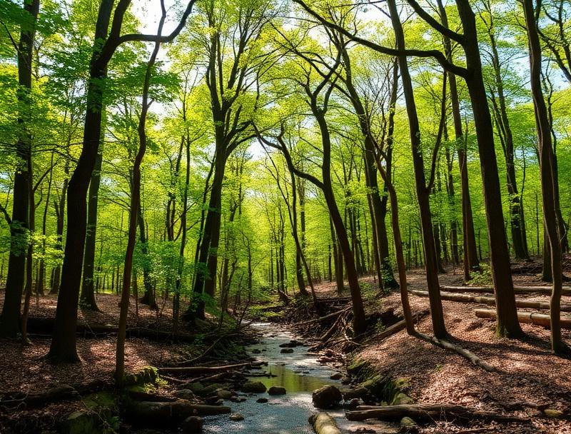 Wooded creek property in Muskogee County, Oklahoma