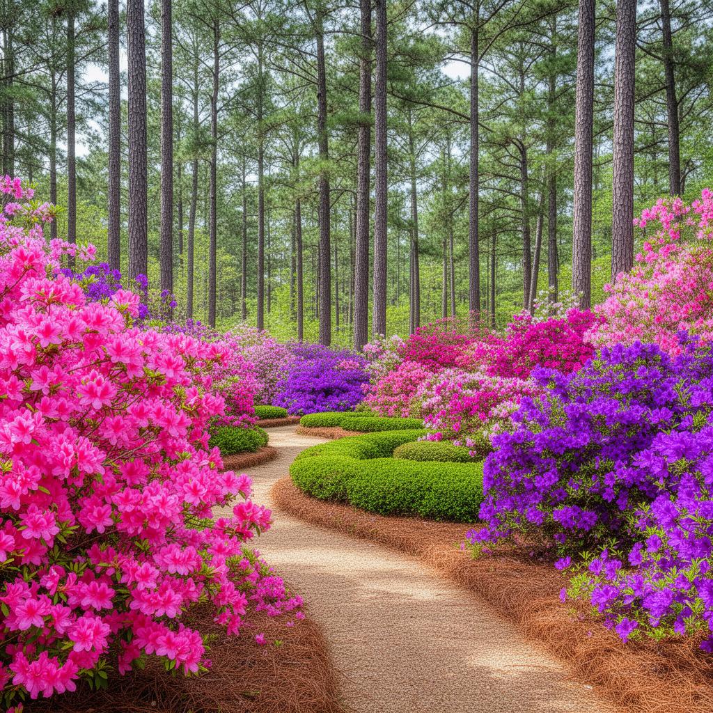 SFA Azalea Gardens in Nacogdoches