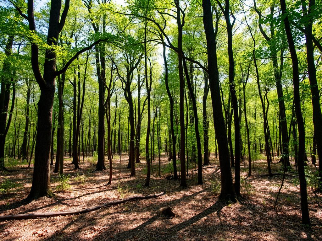 Wooded acreage in Nash County