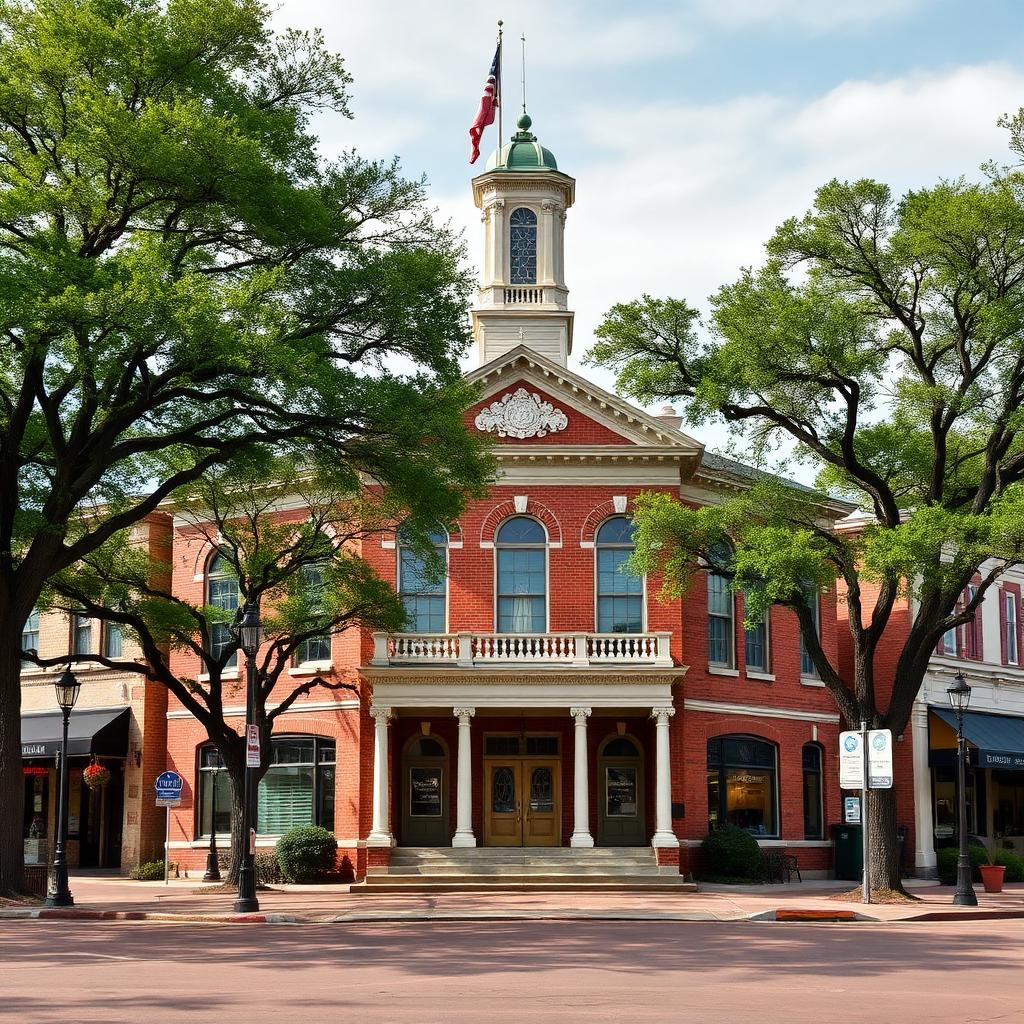 Historic downtown Corsicana Texas
