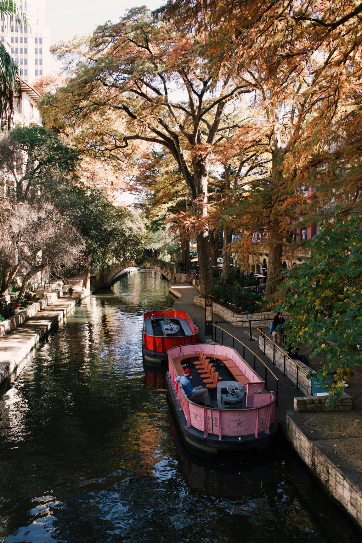 San Antonio River Walk near Olmos Park