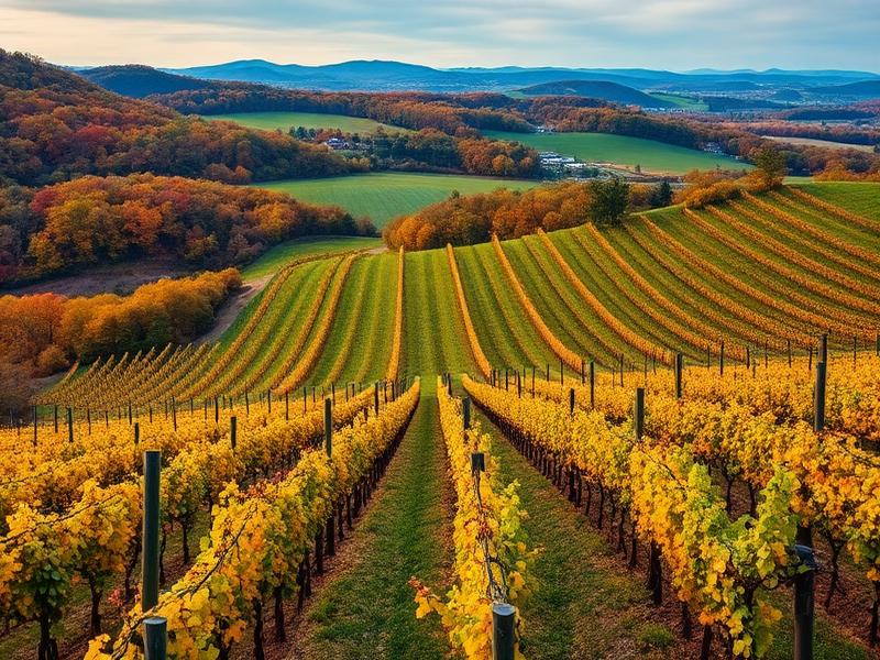 Virginia vineyard in Orange County
