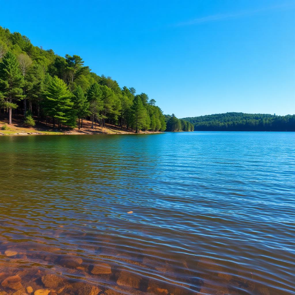 Hyco Lake in Person County