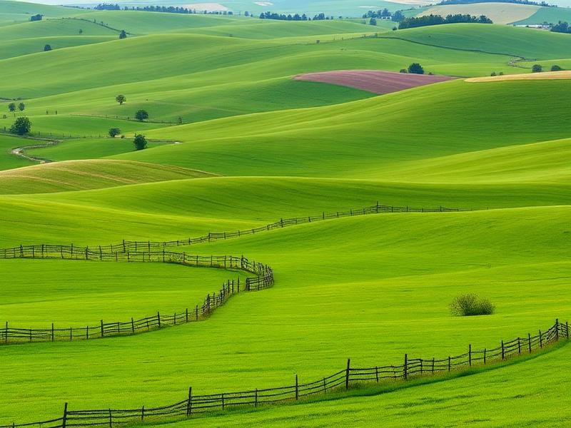 Kentucky rolling farmland in Pulaski County