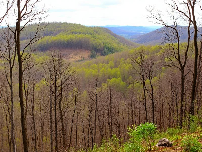 Wooded timberland property in Pulaski County Kentucky