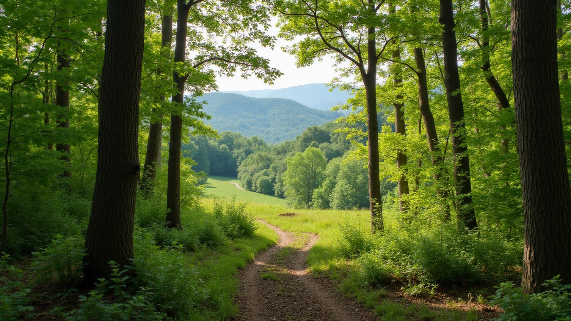 Wooded land in Roanoke County Virginia