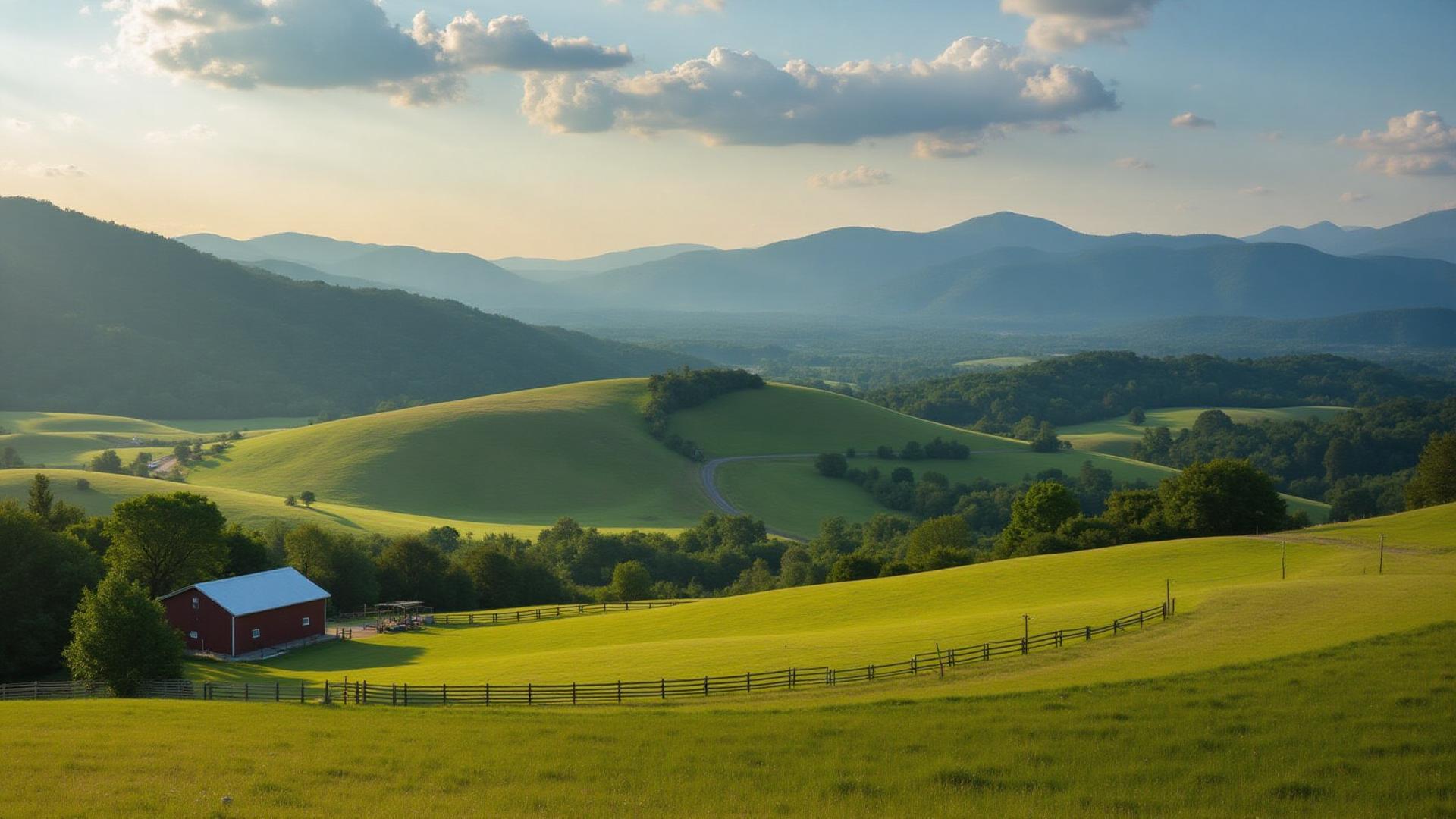Rockingham County Virginia farmland