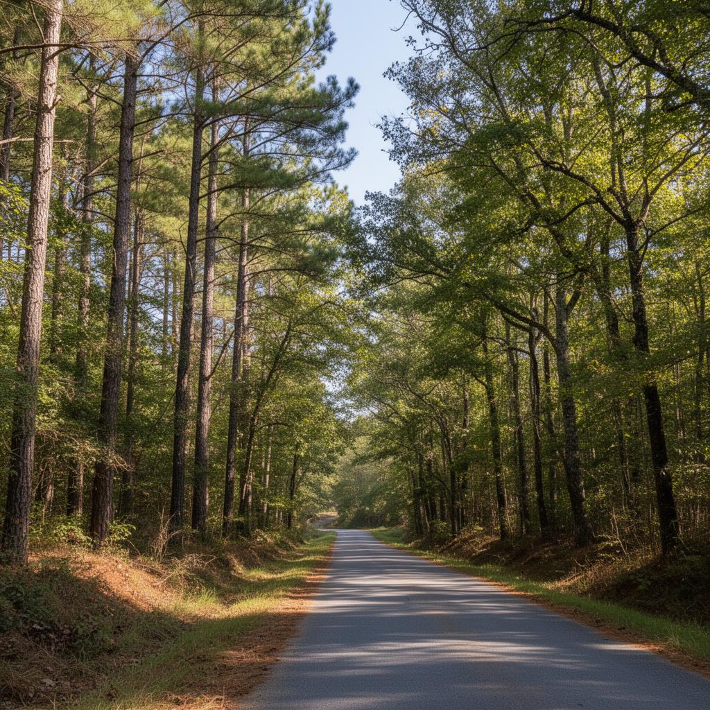 Wooded land in Rowan County, North Carolina