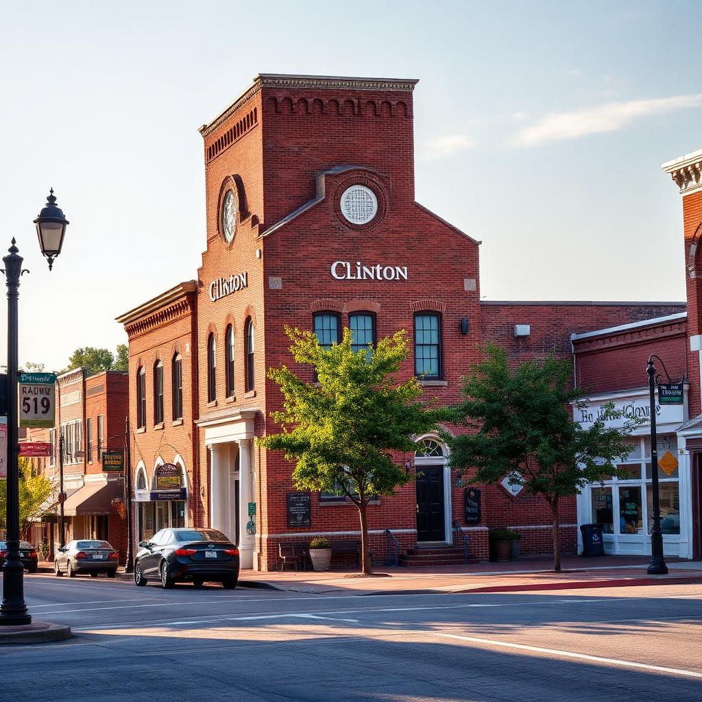 Historic downtown Clinton, Sampson County seat