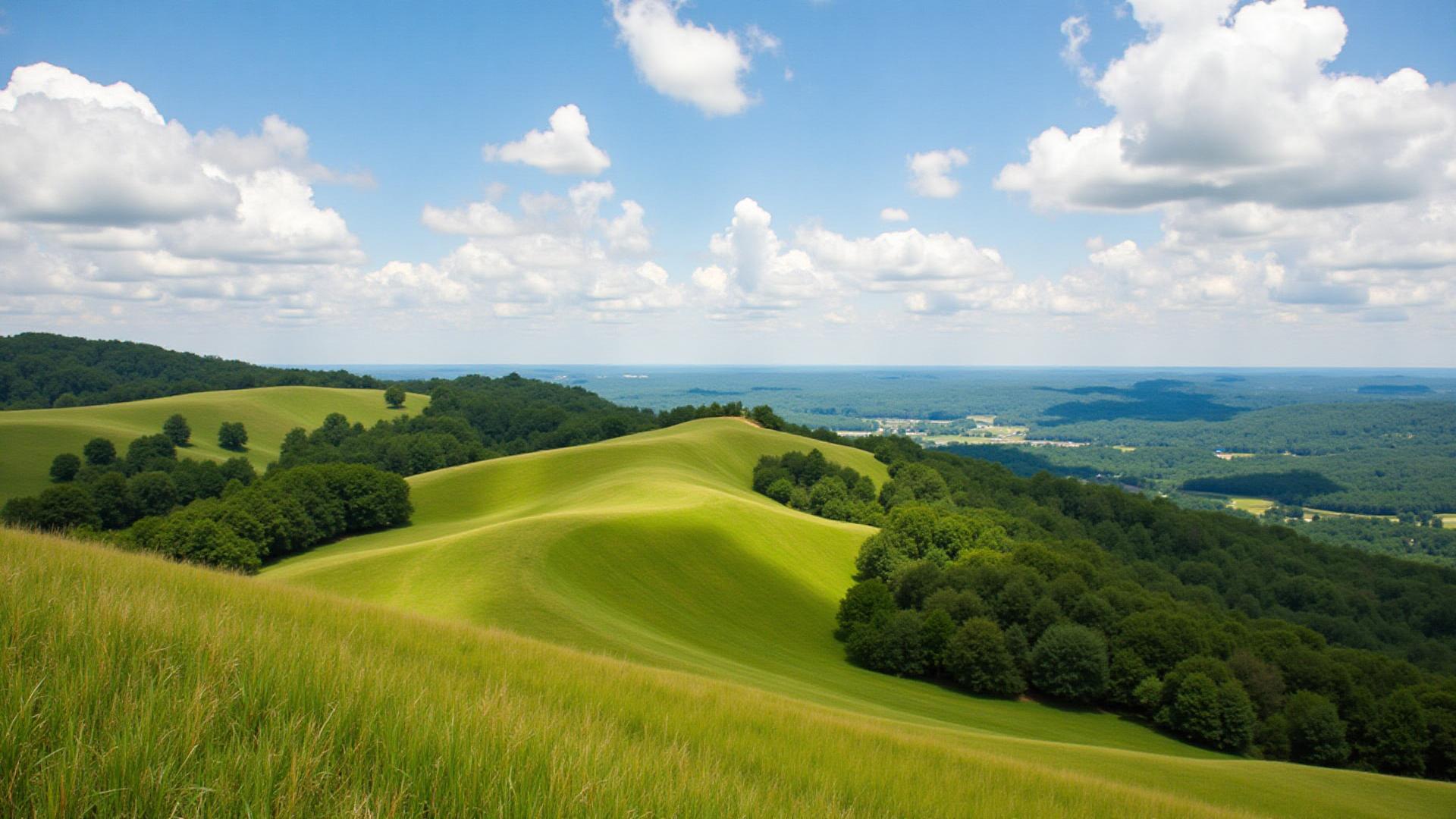 Rolling hills land for sale in Spartanburg SC