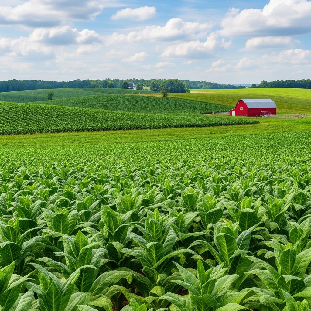 Tobacco farm in St. Mary's County