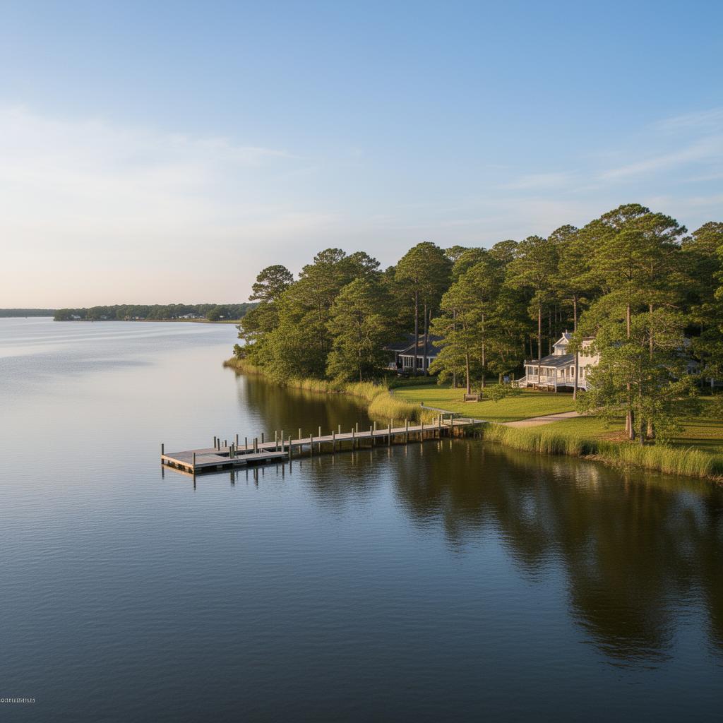 Private waterfront property in Southern Maryland