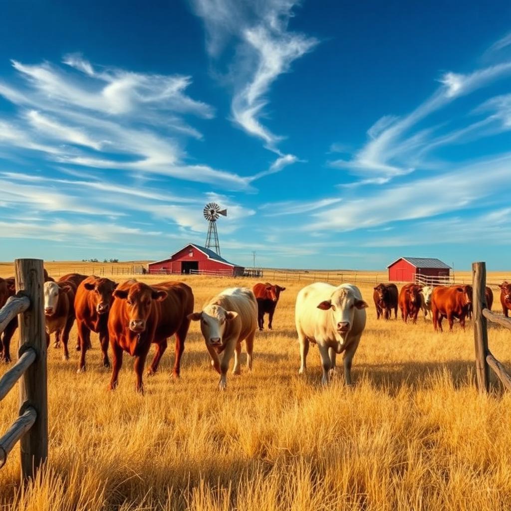 Cattle ranch in Taylor County